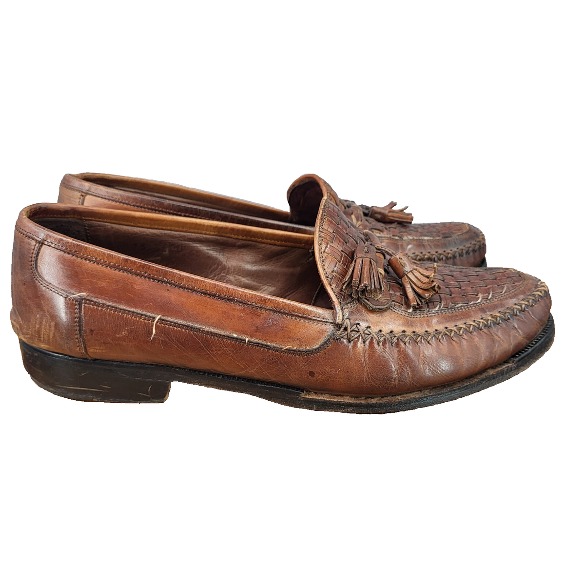 Johnston & Murphy Domani Loafers Men 9.5 Brown Leather  display picture 1