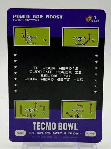 2026 Bo Jackson Battle Arena Tecmo #PL67 Power Gap Boost Play