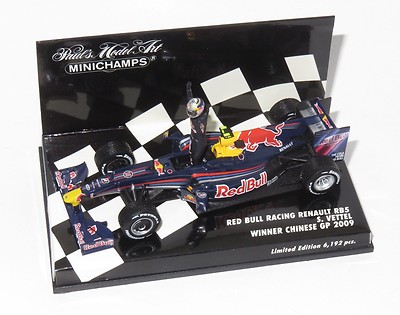 Red Bull Racing RENAULT Rb5 S. Vettel Winner Chinese GP 2009
