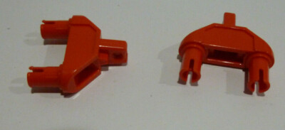 2 x LEGO  47973 Red Hinge 1 x 3 Triangle with Two Pins, Locking 1 Finger neu,