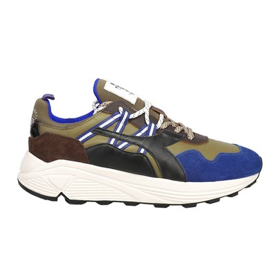 Diadora Rave Leather Pop Lace Up  Mens Green Sneakers Casual Shoes 176333-C4424