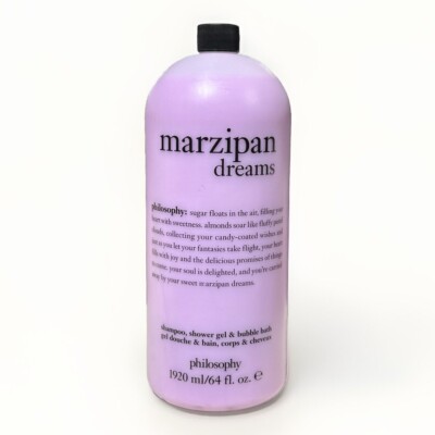 Philosophy Marzipan Dreams Shampoo, Shower Gel & Bubble Bath 64 Oz