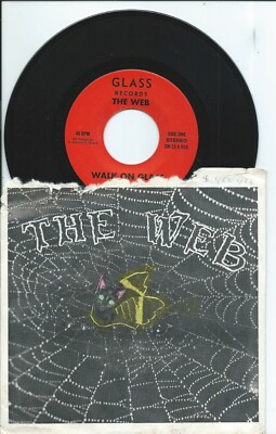 Web (The):Walk on glass/Sidewalk:US Glass Records:1983
