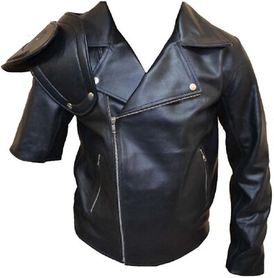 Mad Max The Road Warrior Vintage Style Motorcycle Racer Genuine Leather  Jacket
