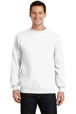 Port  Company Men's Core Fleece Crewneck Sweatshirt PC78 FREE SHIPPING 