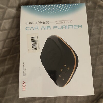 Genuine Medify Air Car Air Purifier with HEPA H13 MA-CAR-B1 DC12V 4.8W Black