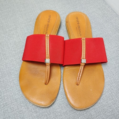 Andre Assous Women's Sandal Made In Spain Red EU Size 40 - Picture 5 of 7