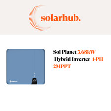 Sol Planet 3,68 kW Hybrid Wechselrichter - Brandneu & Kostenlose Lieferung