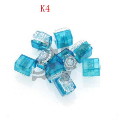 100x 4 Telephone Telecom Cable K4 Wire Connector Network Cable Terminal #WD10