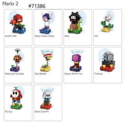 LEGO (71386) Minifigure Super Mario Bros. Series-2 Para-Beetle