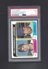 1974 Topps MLB 1973 Strikeout Leaders - Steve Carlton / Nolan Ryan - PSA #5 EX