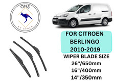 WIPER BLADE FOR CITROEN BERLINGO 2 REAR DOORS 2010-2019 (SERIES II)