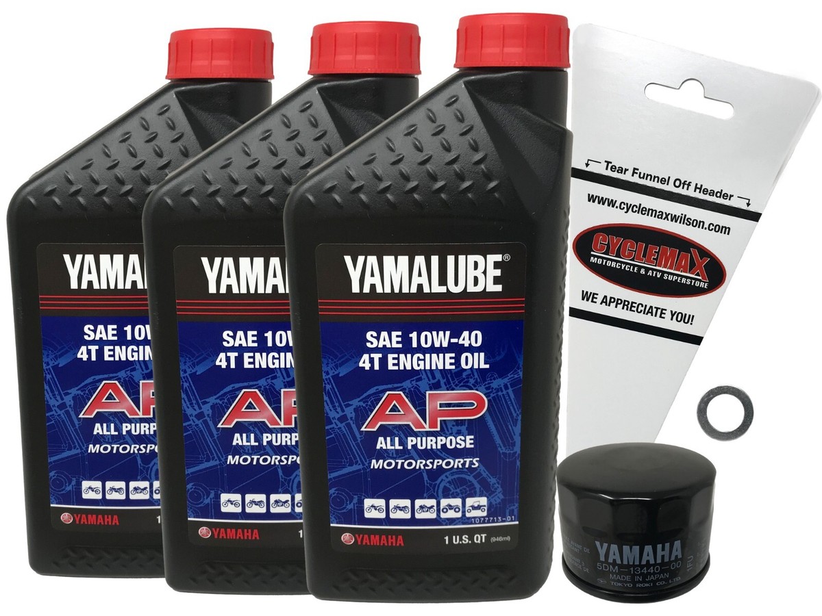 Yamaha Genuine 2016-2018 Kodiak 700 Oil Change Kit | eBay