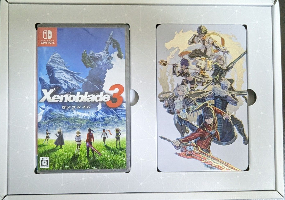 Xenoblade 3 Collector's Edition Art Book Steelbook Special Offer Only [No  game]