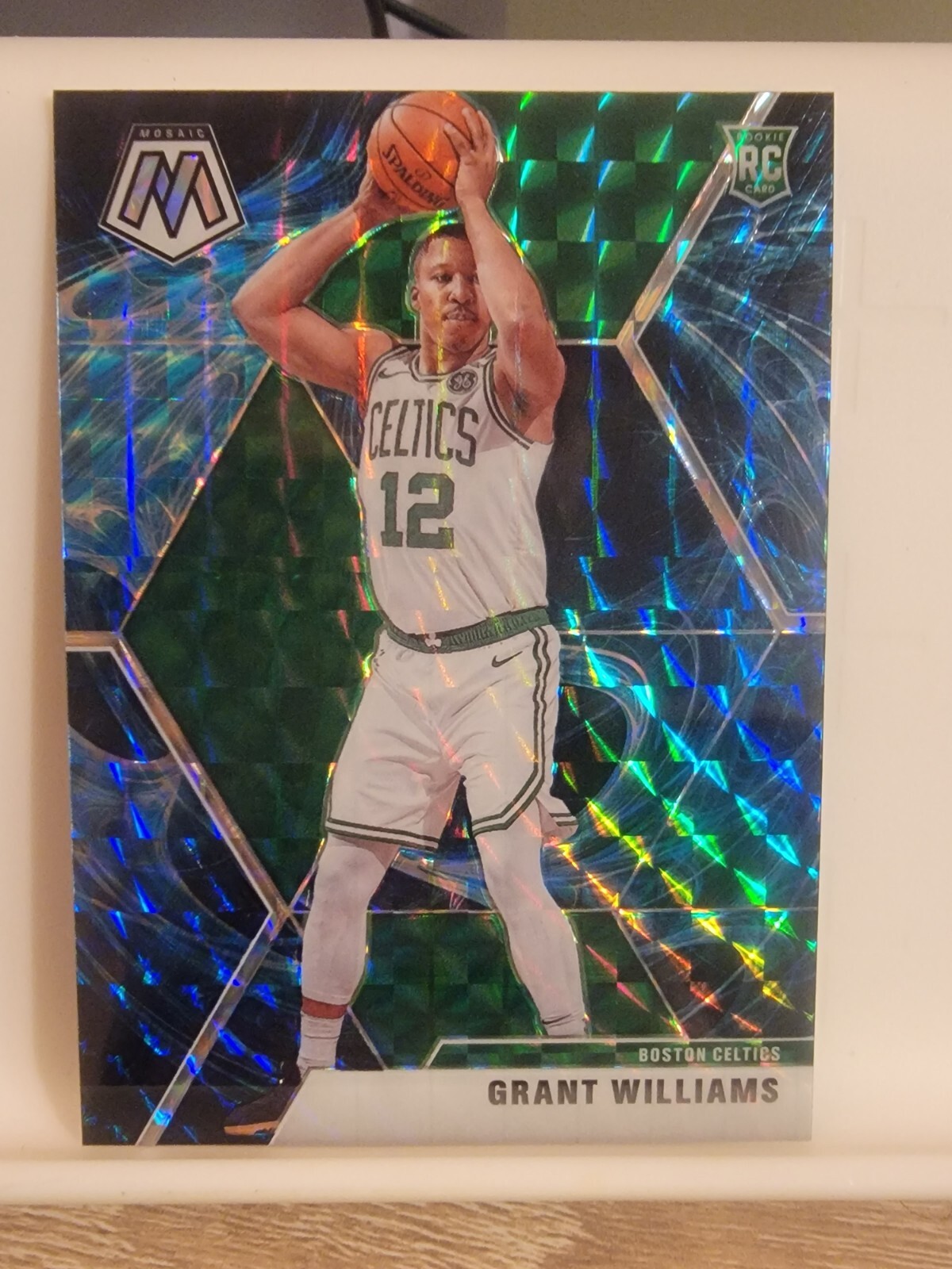 2019 Panini Mosaic Grant Williams GENESIS Prizm CASE HIT #217  RC Rookie SSP WG2
