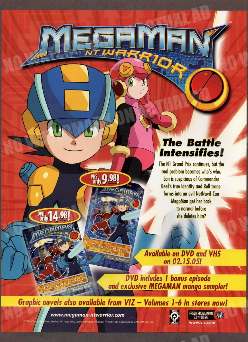 Anime Like MegaMan NT Warrior