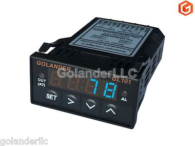 Universal 1/32DIN Digital  F/C PID Temperature Controller, Blue