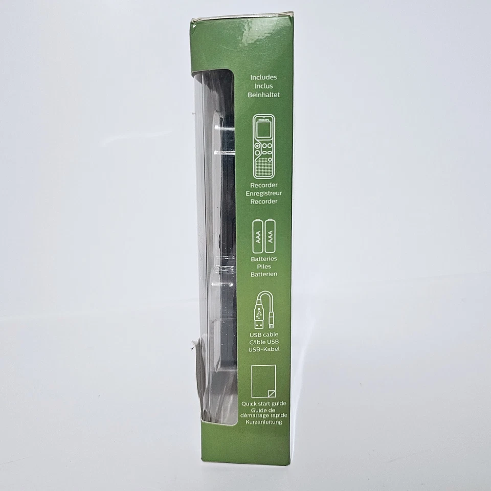 Phillips Voice Tracer Audio Recorder 4GB Model DVT1110 Handheld Notes Ideas - Image 4 of 4