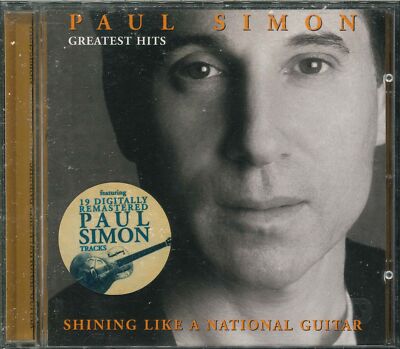 PAUL SIMON ''Greatest Hits: Shining Like A National Guitar'' Best Of CD-Album