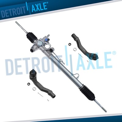 #ad #ad Power Steering Rack and Pinion Assembly Outer Tie Rods for 1997 2001 Honda CR V $239.28