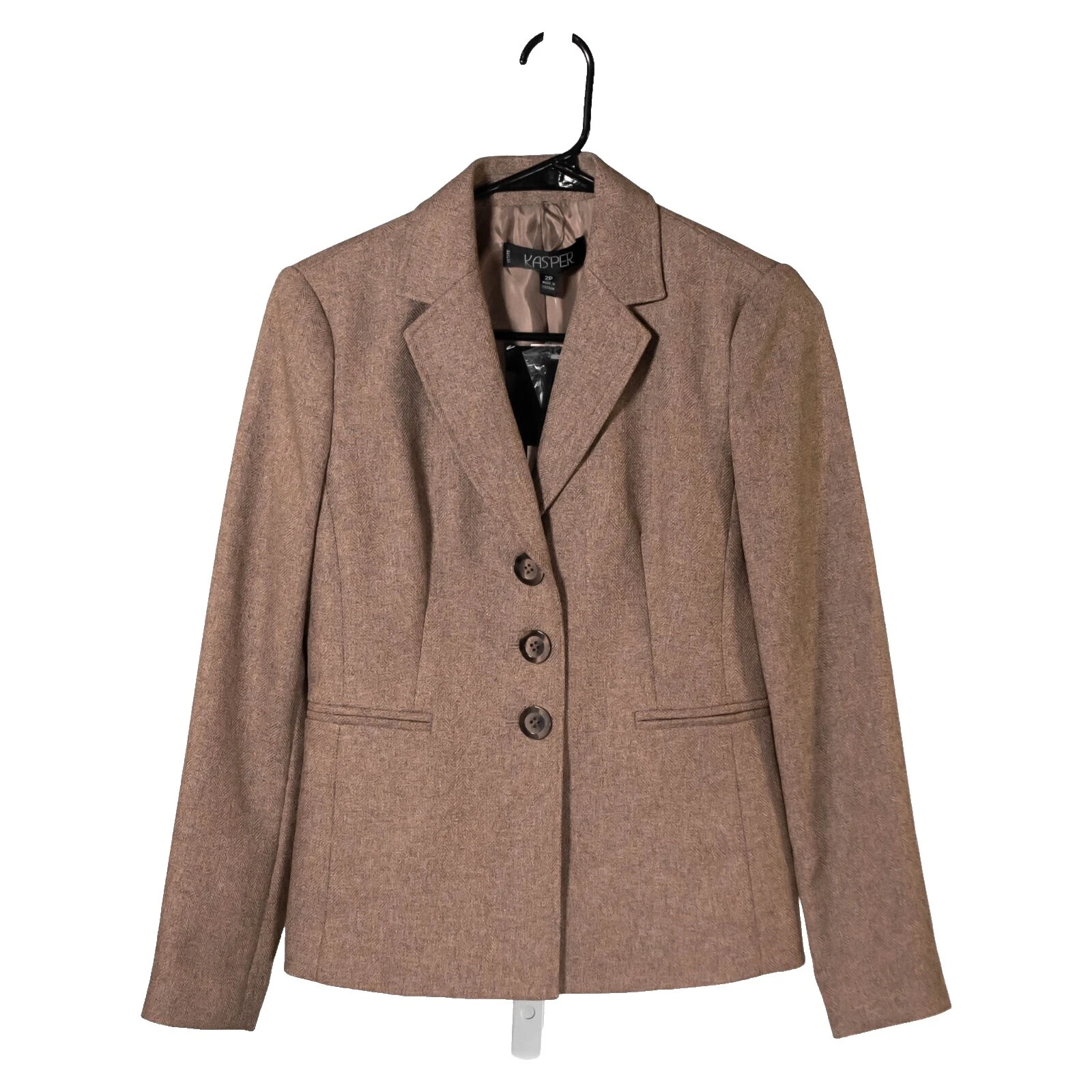 Kasper 褐色西装和套装分开女
