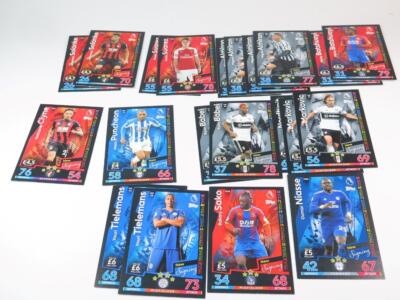 21 x Topps Match Attax Trading Cards New Signing 2018/19 (EINIGE DOPPELTE)