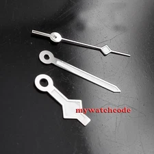 Green luminous SNOW FLAKE Silver watch hands for Eta 2824 2836 movement