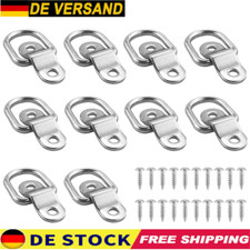 10 Stück Zurrbügel 500kg Anhänger Zurrösen Zurrmulde Zurrhaken Ladungssicherung