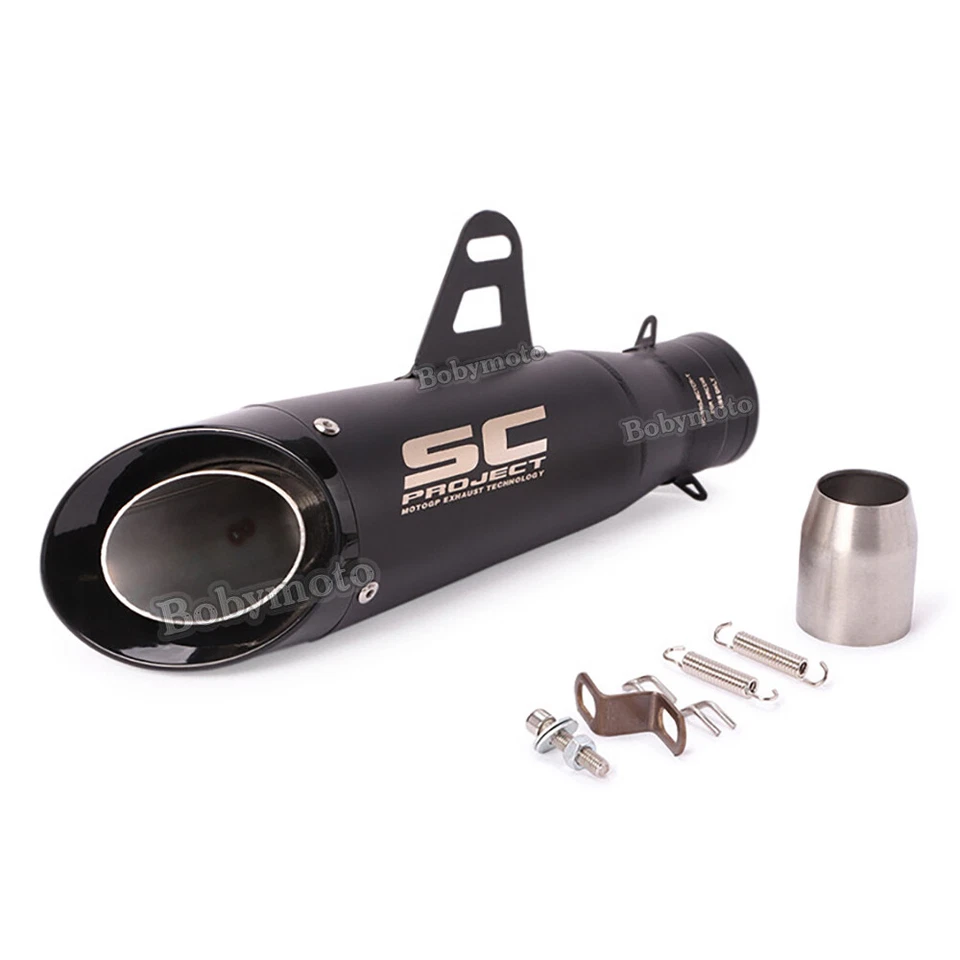 Silenciador de escape tubo de enlace medio negro para Honda CBR500 CB500X CB500F 2013-2019 Foto 3 de 4