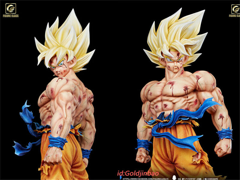 1/4 & 1/6 Scale Super Saiyan 4 Son Goku with LED - Dragon Ball Resin