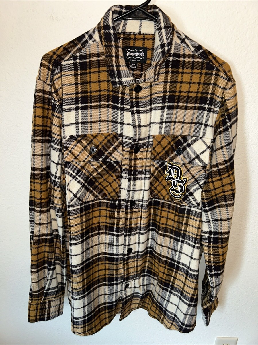 トップス New Norton flannel shirt Medium Snoop Dogg - Dogg Supply - Longsleeve Button Up Flannel
