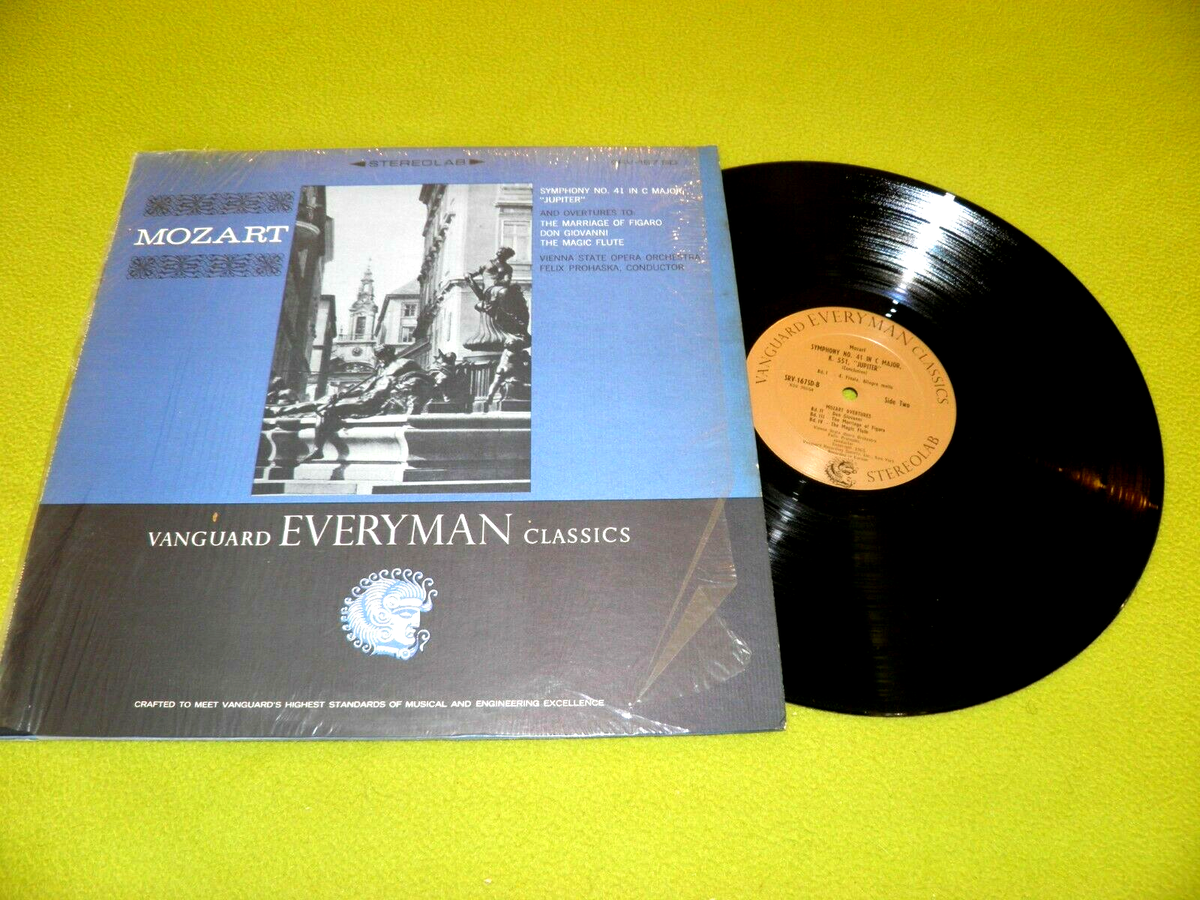 Mozart - Symphony No. 41 / Overtures - Felix Prohaska - 1964