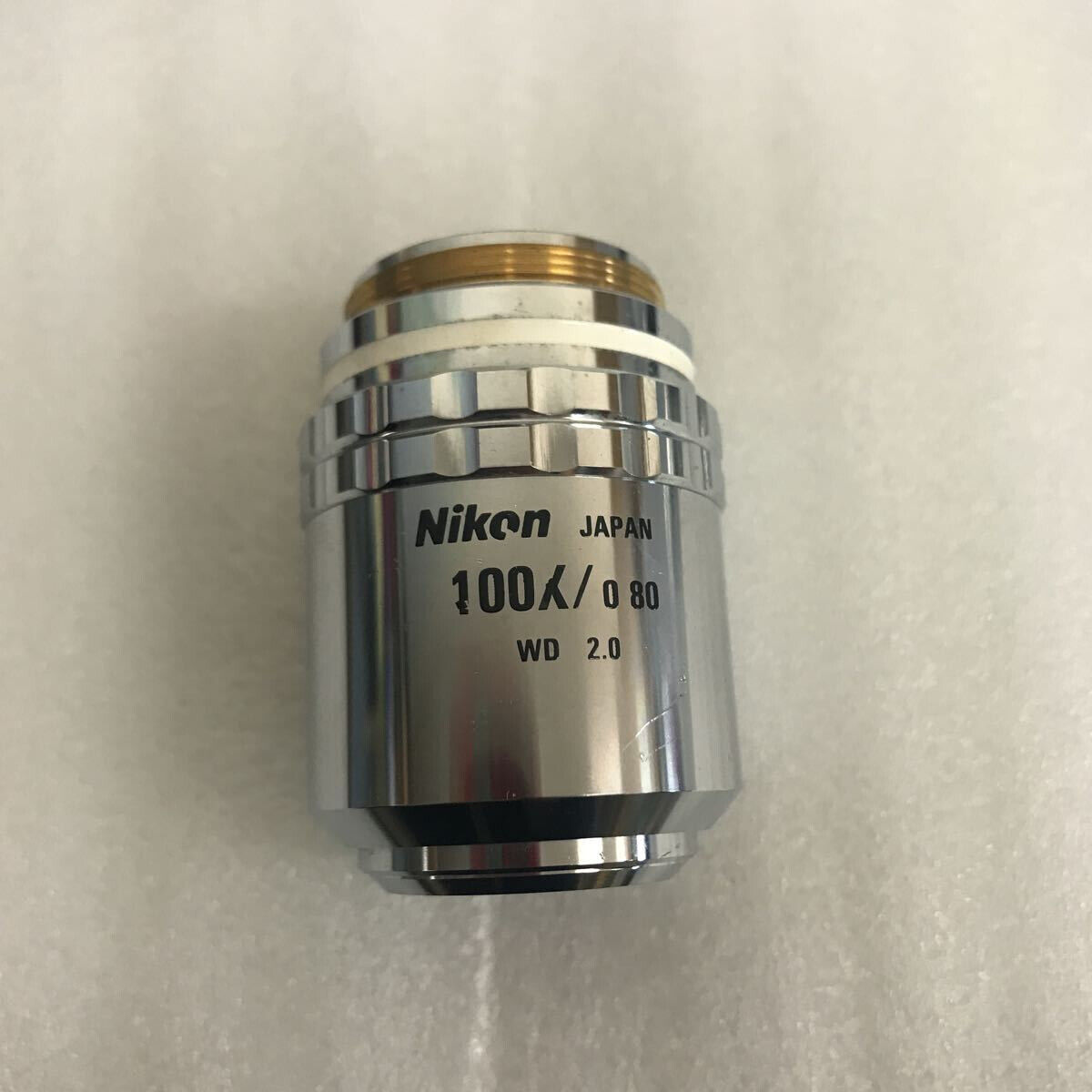 NIKON CF Plan 100X/0.80 BD ELWD Microscope Objective Lens NIKON CF Plan 100X/0.80 BD ELWD Microscope Objective Lens