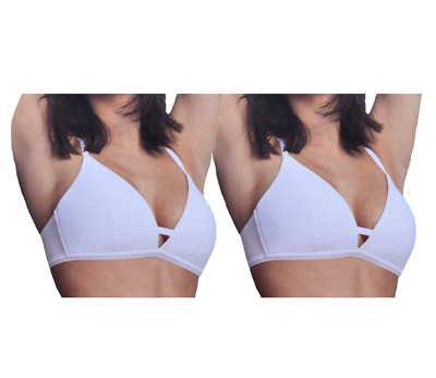 sloggi 2x Ever Fresh Plus P BH Größe M UVP 70,00   BHs ohne Bügel Soft Bra weich