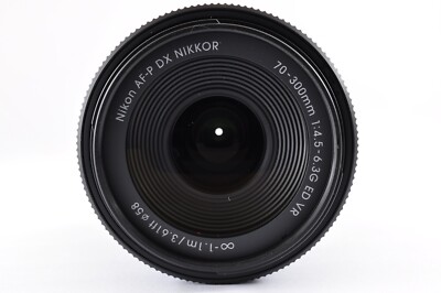 Nikon AF-P DX NIKKOR 70-300mm F/4.5-6.3 G ED VR Lens From Japan