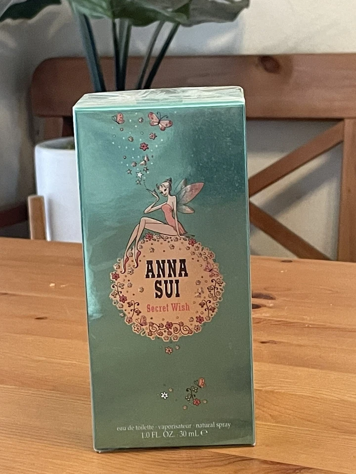 ANNA SUI SECRET WISH 1 OZ 30 ML EDT SPLASH (NUEVO CON CAJA) Foto 2 de 4
