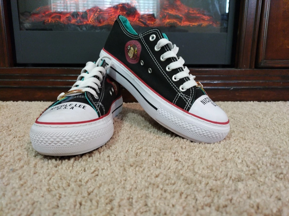 Nicole Lee U.S.A Chuck Taylor Shoes Sneakers | eBay