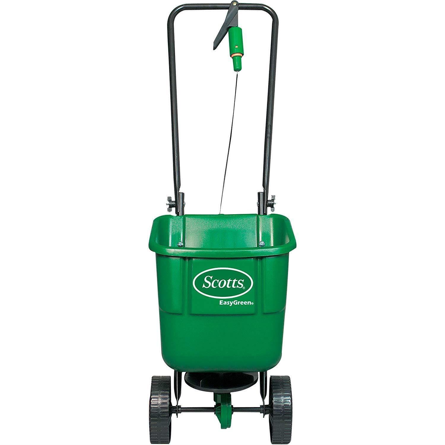 Grass Seed Spreader Weed And Feed Lawn Fertiliser Easy To Use