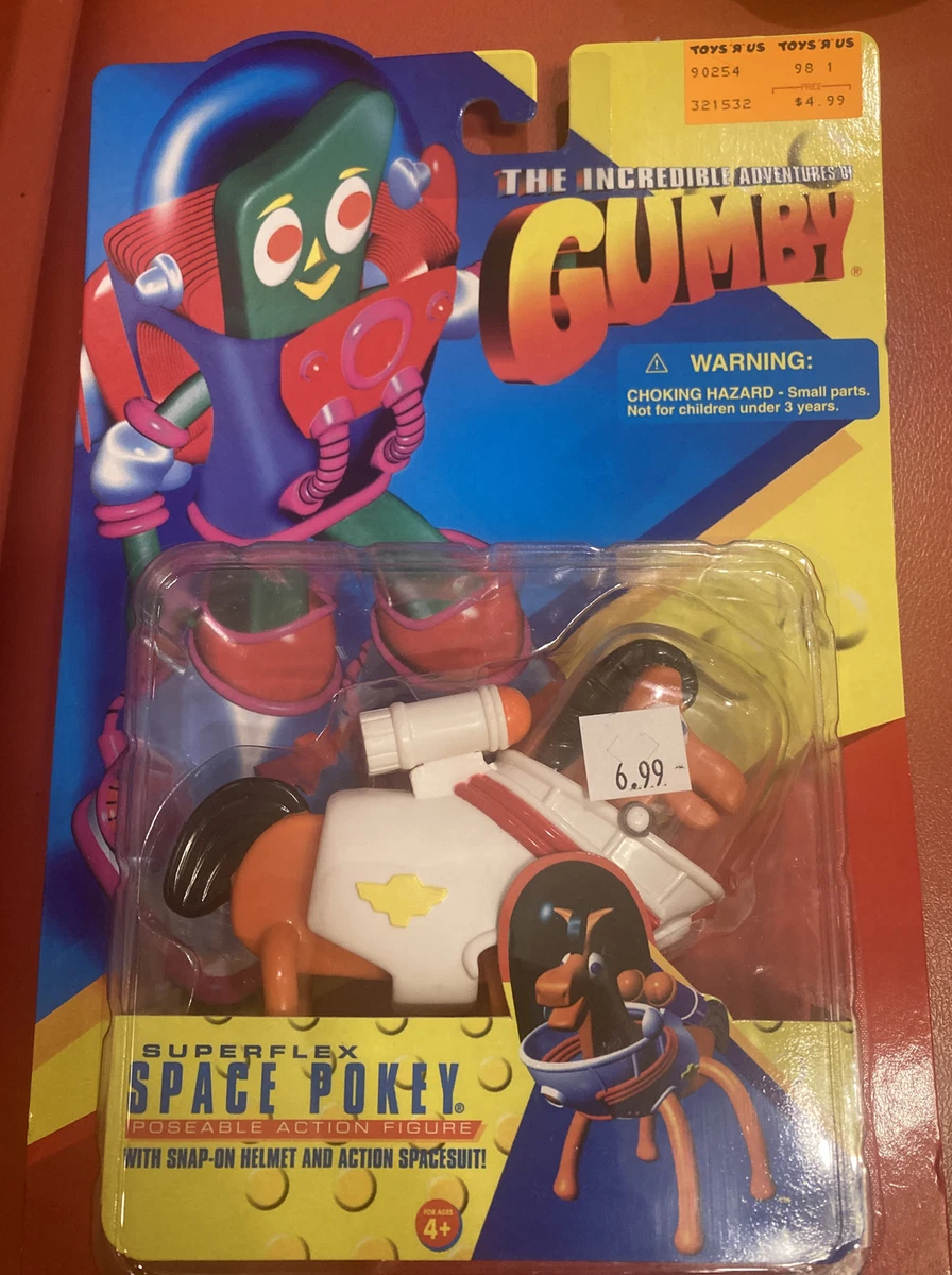 Cowboy Gumby Cartoon & TV Character Action Figures with Vintage