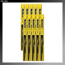 ANCO 31-22 Windshield Wiper Blade 31-Series 22" inch Black Metal CASE OF 10