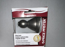 New PRICE PFISTER Robe Hook PN BRH-C0EE Rustic PEWTER Finish