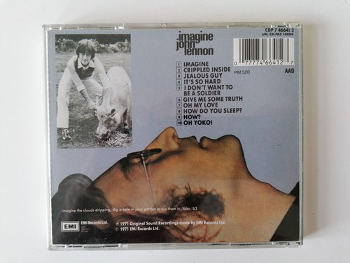 John Lennon - Imagine (1971) 077774664127 CD in Top Zustand - Bild 2 von 6