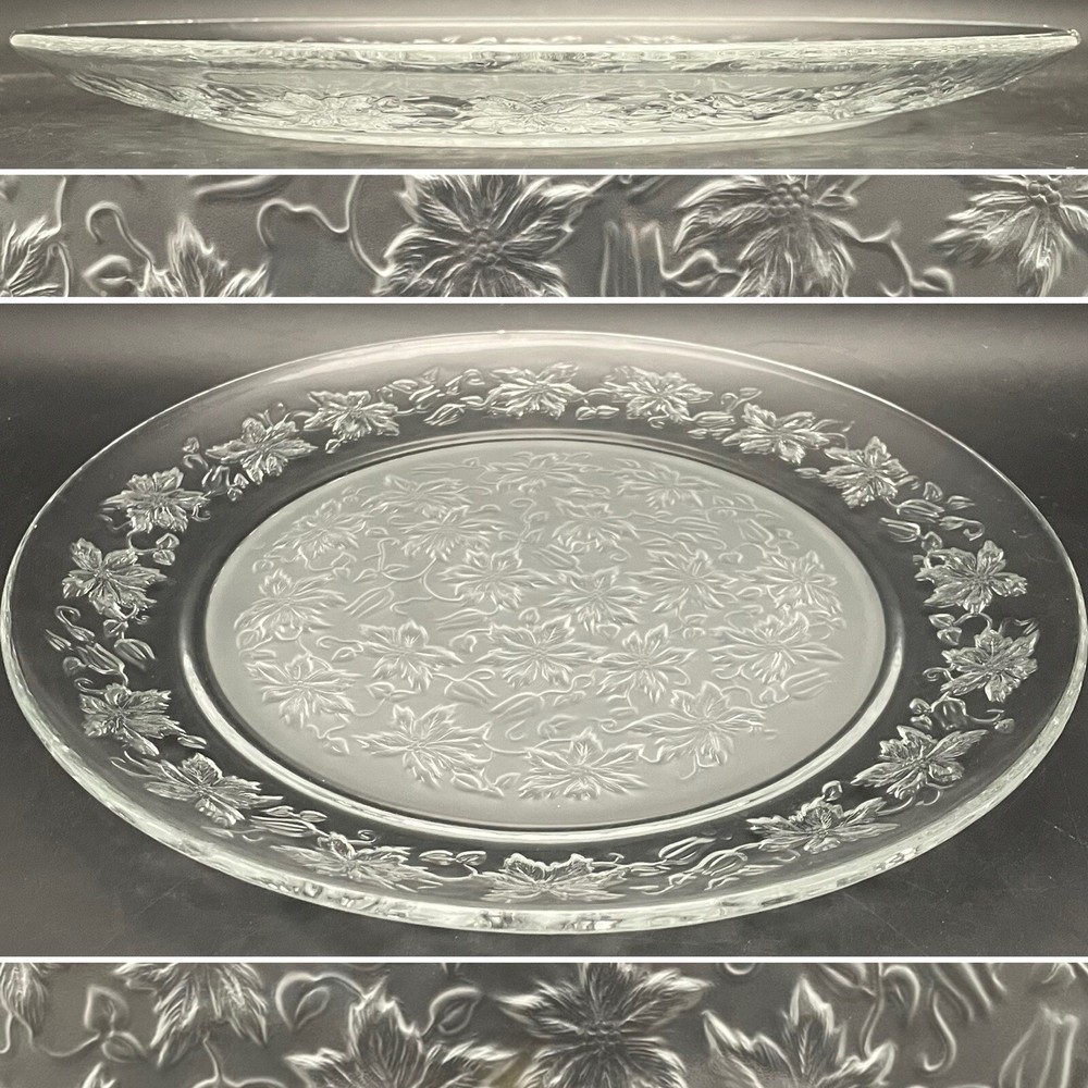 Princess House Fantasia Chop Plate/Serving Platter circa 1965 Made in USA 13