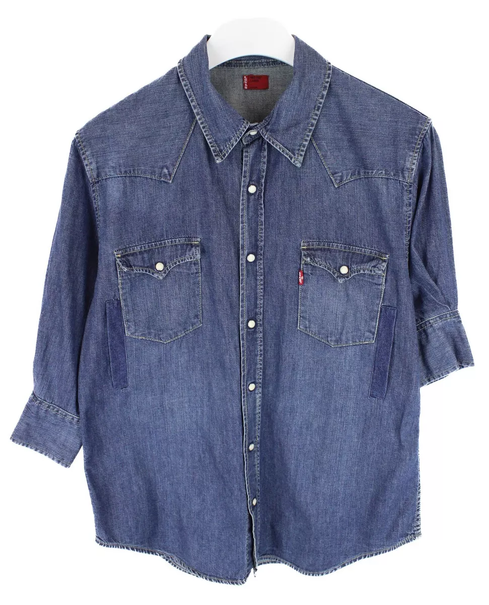 Levi's red tab shirt discount