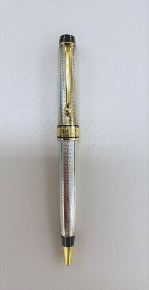 Stylo Bille Aurora 98 En Argent Massif 925/1000 - Occasion, Recharge Incluse, Pièce Rare