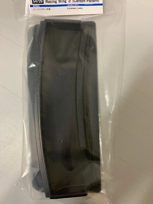Tamiya Carrosserie Aileron (wing) Racing imitation carbone 1/10 54729 0626 - Photo 1/2