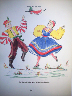 Paint for Fun Paint for a Hobby 1950's decorative tole peasant scenes flowers