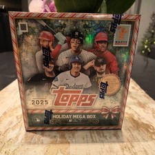 2025 Topps Baseball Factory Sealed Holiday Mega Box