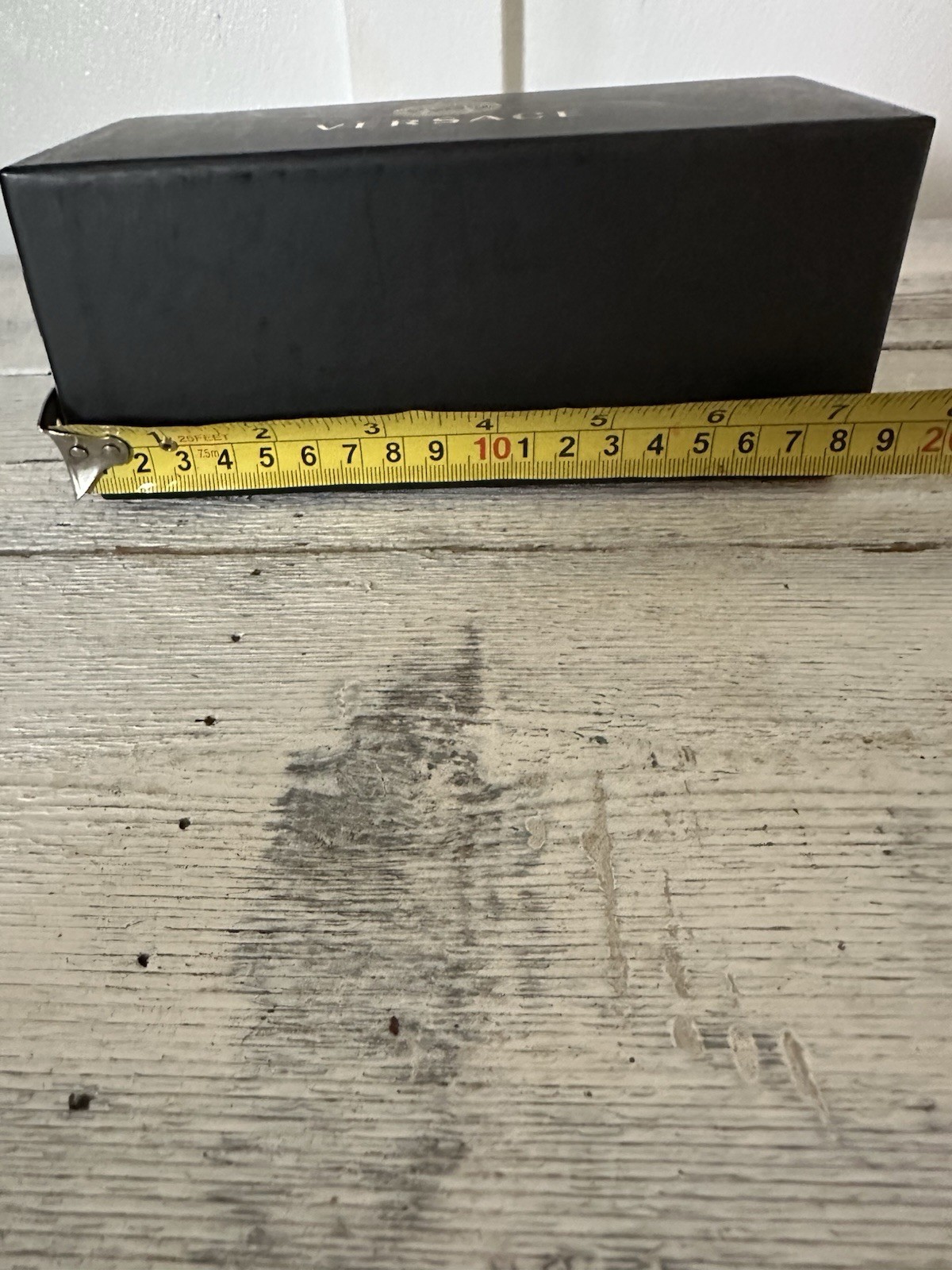 Empty Versace Sunglass Box Includes Wiping Cloth And Pamphlet. New BOX ONLY thumbnail 2