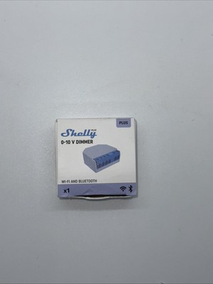 Shelly Wi-Fi Smart Relay (Plus 0-10V Dimmer)
